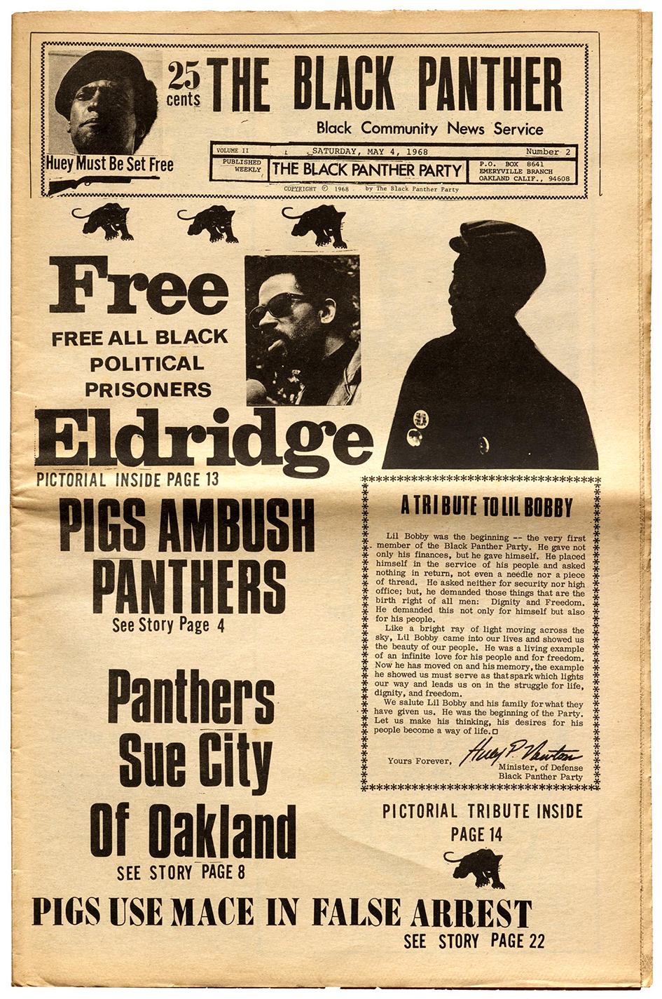 A Black Panther roars in paper: the revolutionary art of