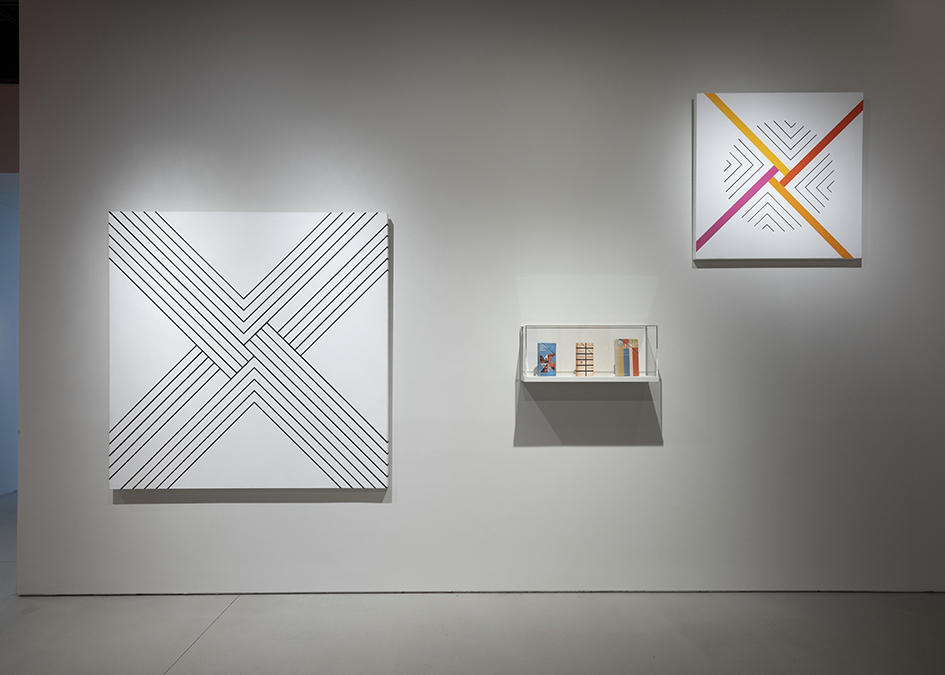 Installation view of Masterpieces & Curiosities: Elaine Lustig Cohen at the Jewish Museum, NY. Photo: Kris Graves. Artwork Â© Estate of Elaine Lustig Cohen