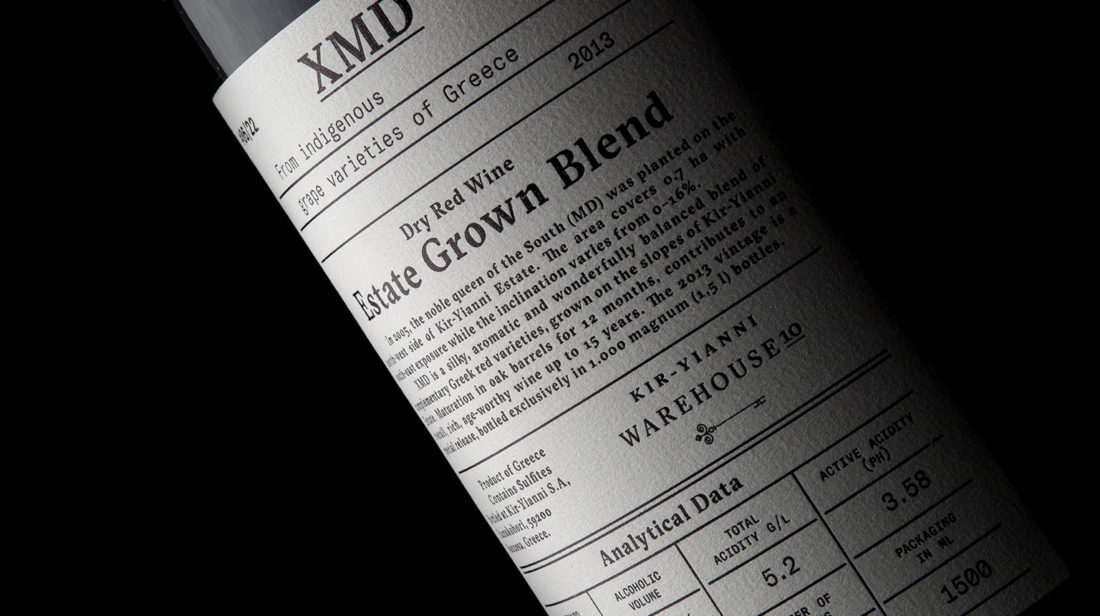 European Design Awards, Silver 2020. Packaging, alcoholic drink packaging: Warehouse Ten by G Design Studio.