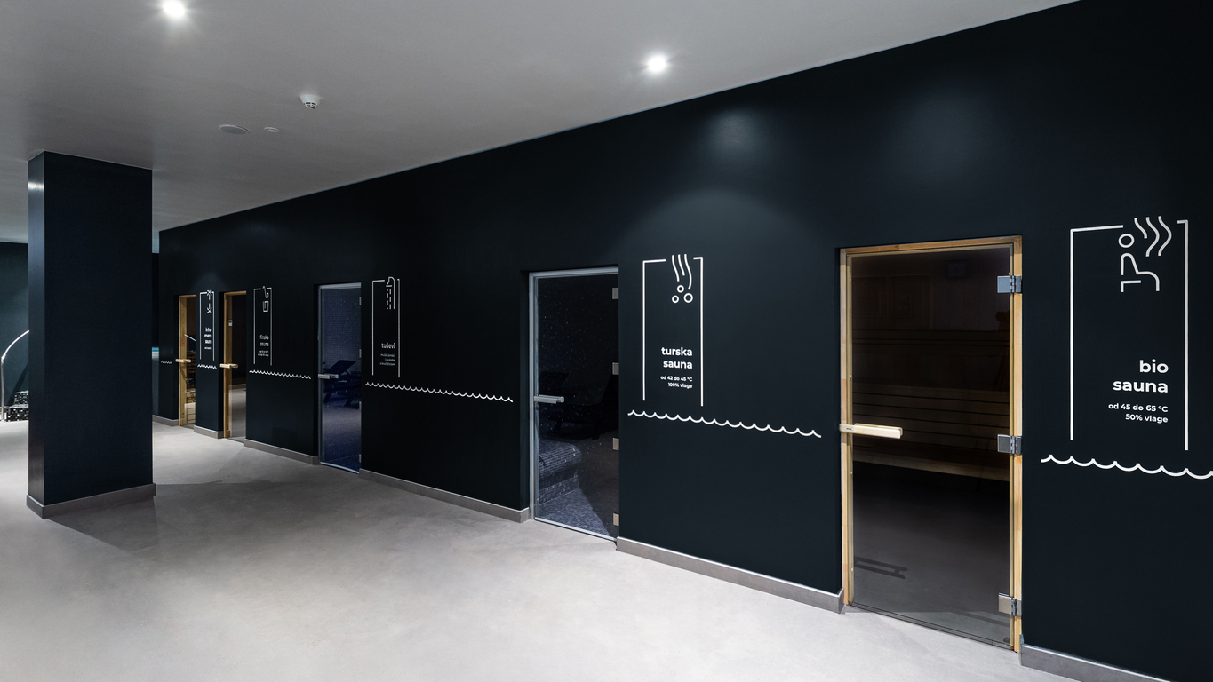 These conversations gave them the idea of a line – a basic graphic element that guided the entirety of their creative decisions.