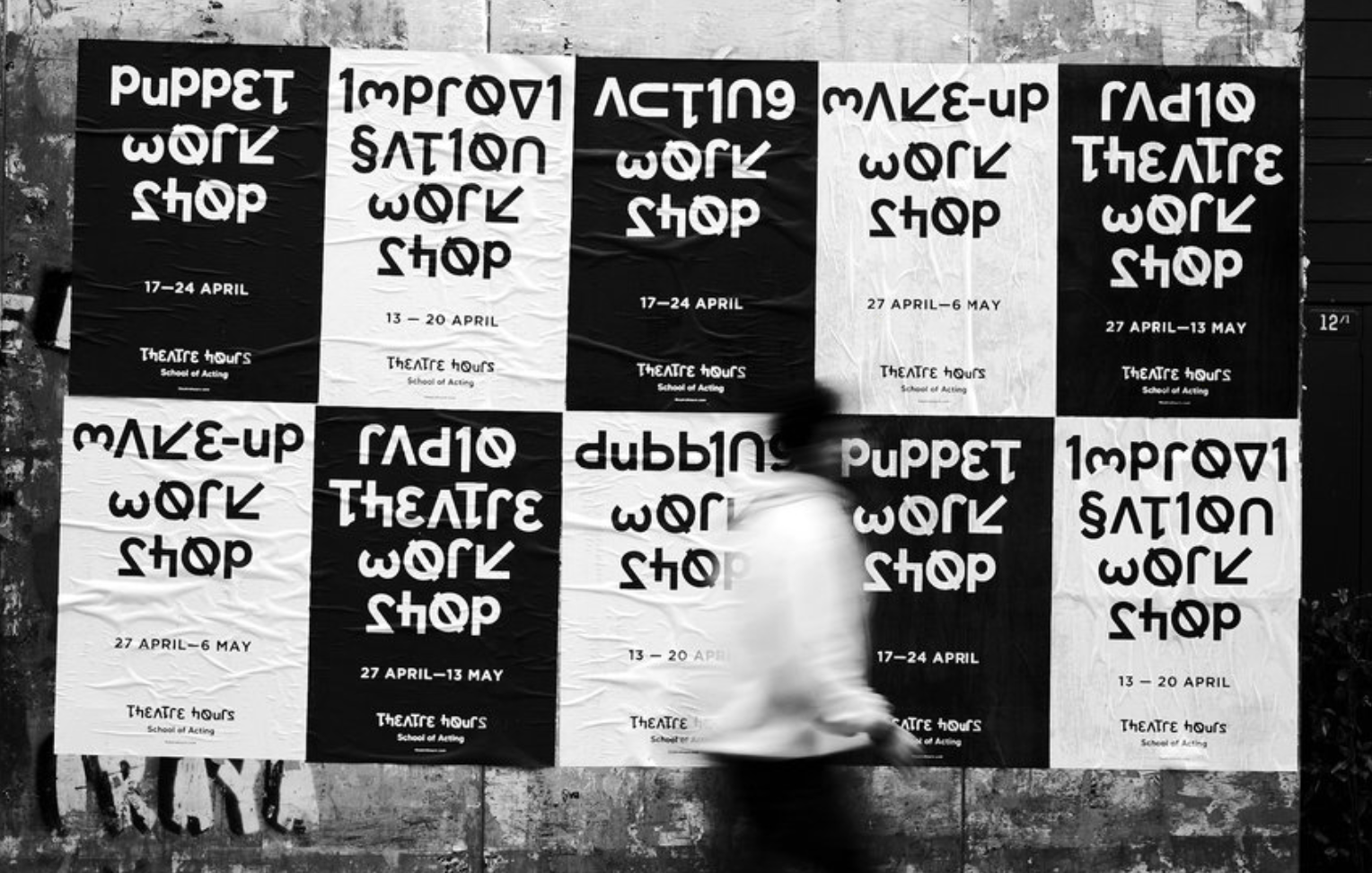 Acting Identity, TBWA\Istanbul for Theatre Hours, Turkey