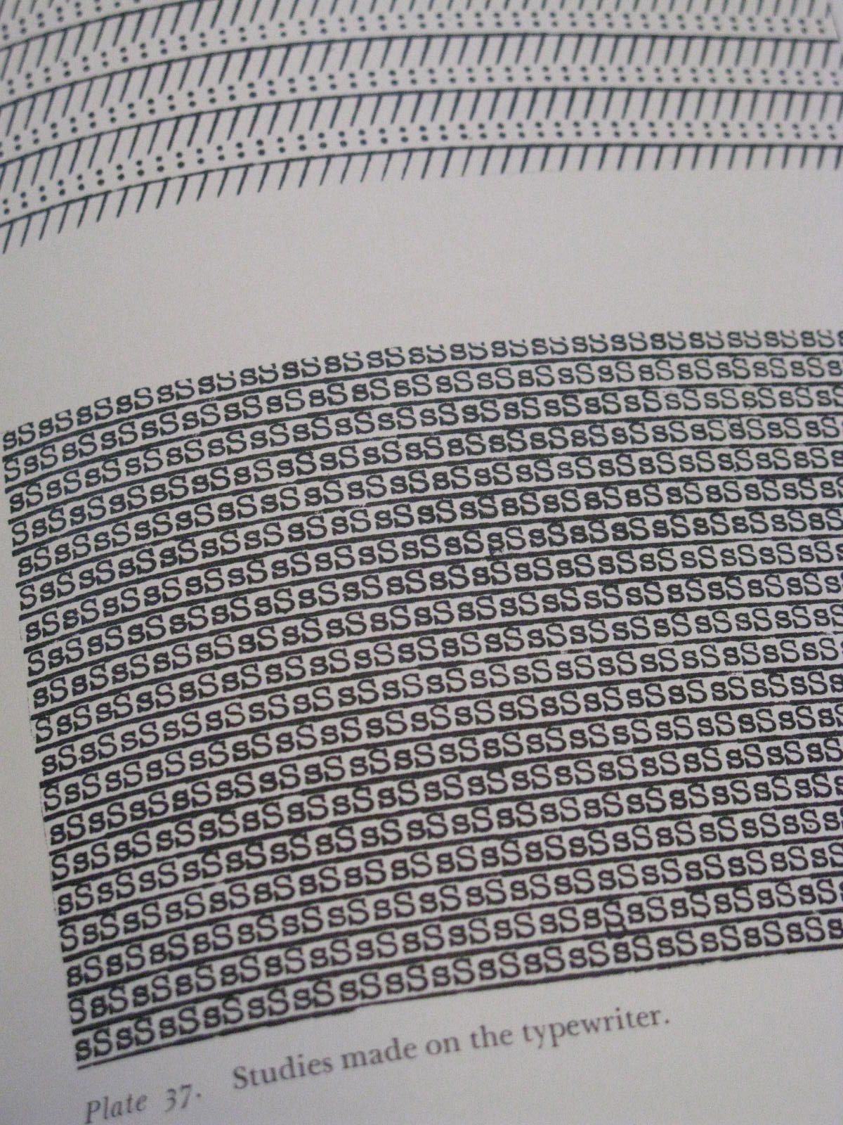 "Anni Albers' 1940s typewriter generated patterns were a revelation at the Tate" via Twitter@JakeTilson   