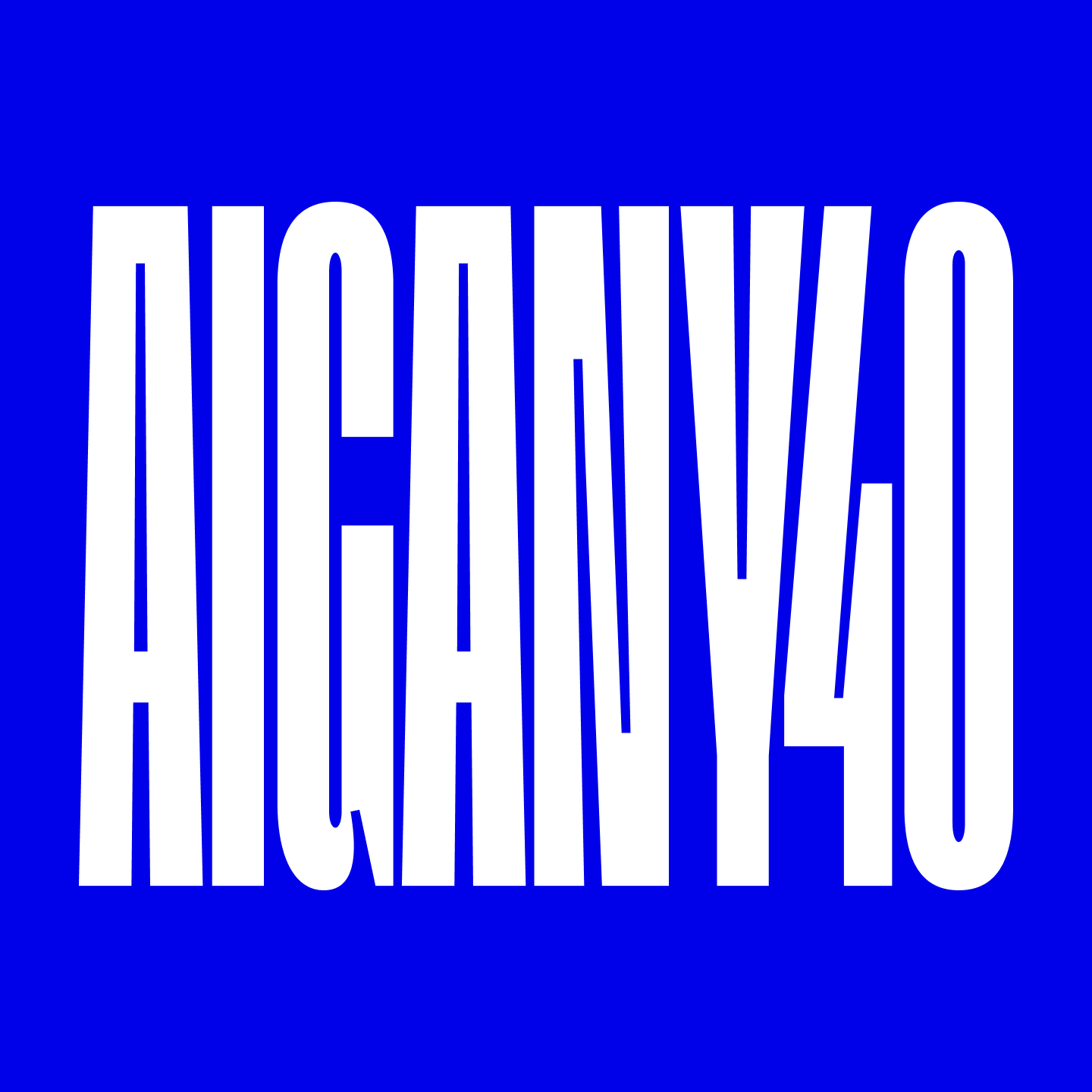 Party time with AIGA NY as it turns 40 | TypeRoom