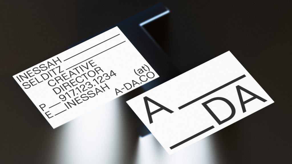DIA X ADA: a modular & highly flexible typographic system for an ...