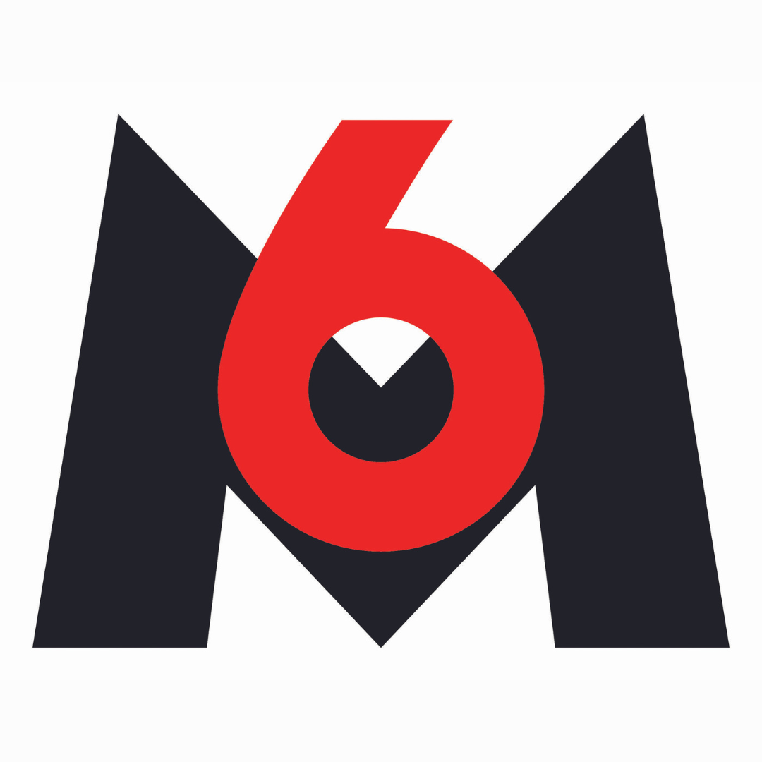 M6 logo, On/Off productions 1987 © Étienne Robial