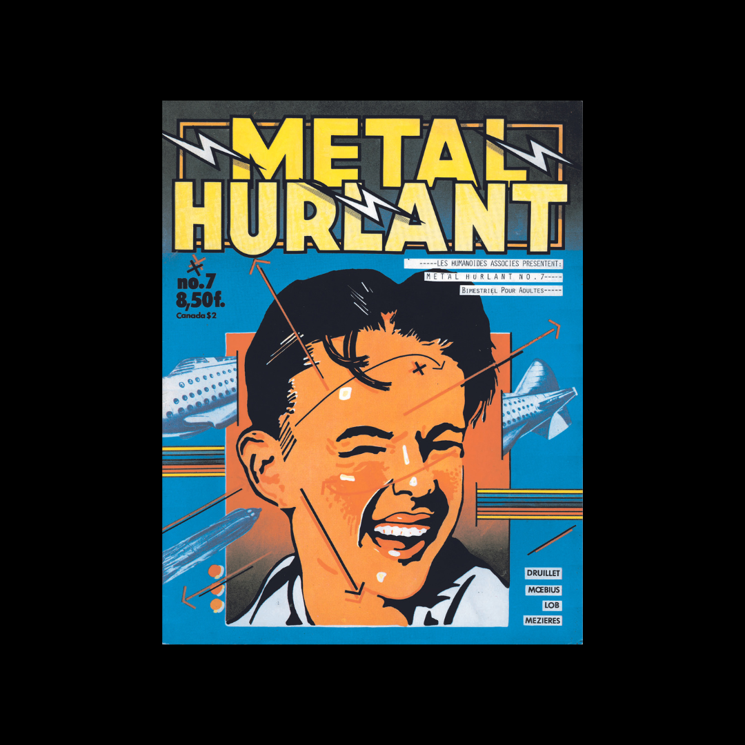 Métal Hurlant, Cover 1975 © Étienne Robial