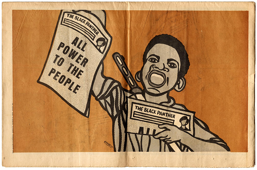 A Black Panther Roars In Paper The Revolutionary Art Of Emory Douglas Typeroom