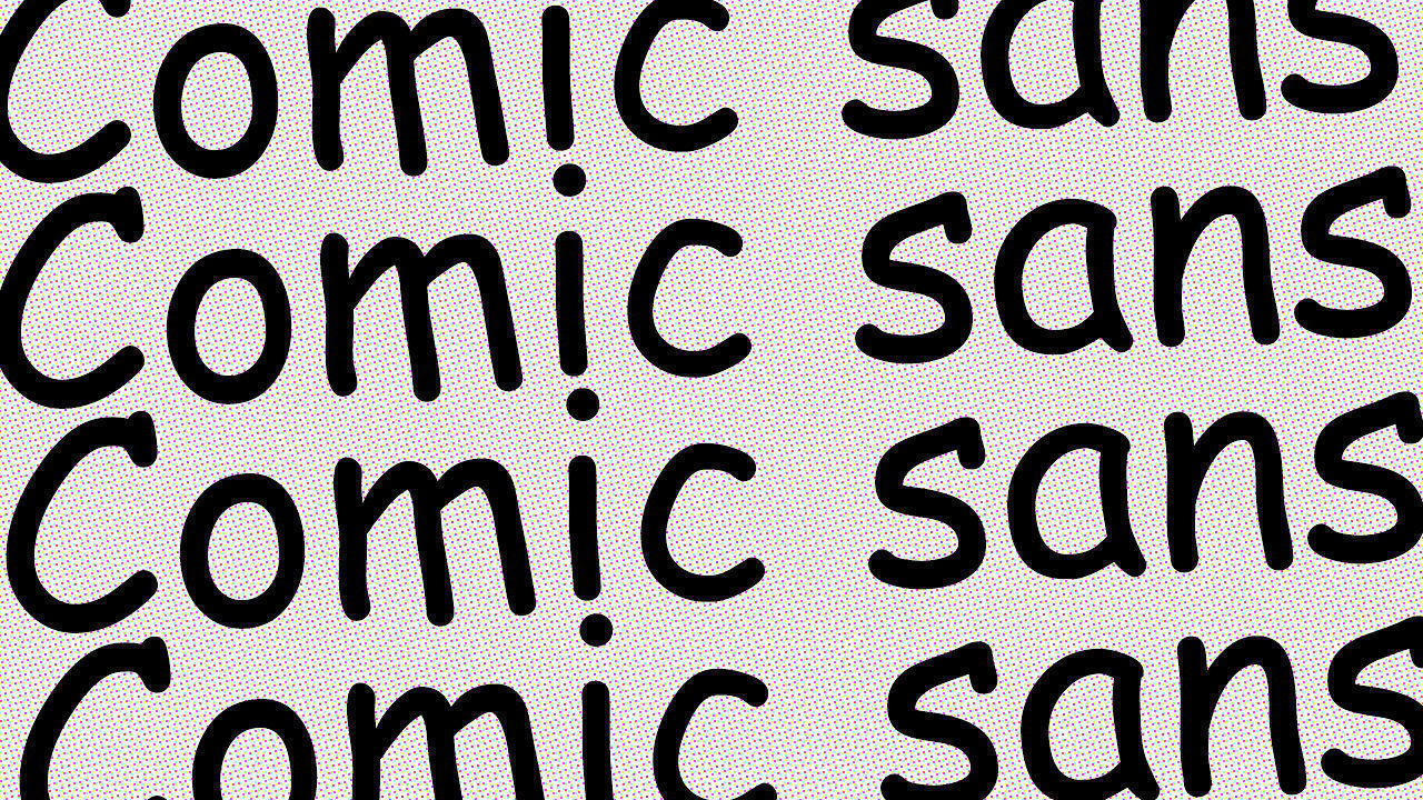 comic sans font