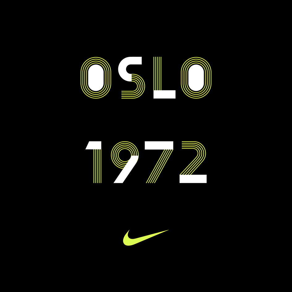 Oslo” custom typeface for Nike is ode to Nordic |